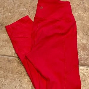 💗RARE💕 Hot pink! Lululemon All The Right Places